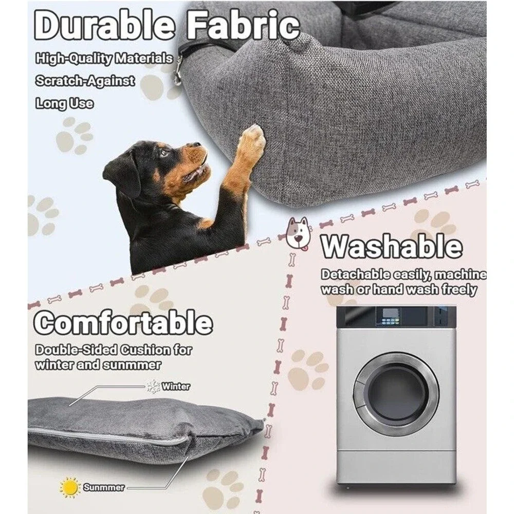COPY - COPY - COPY - Dog Car Seat, Dog Booster Seat, Dog Car Seats for Small Do…